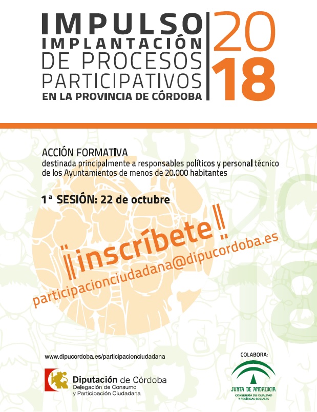 Impulso e implantación de procesos participativos en la provincia de Córdoba.