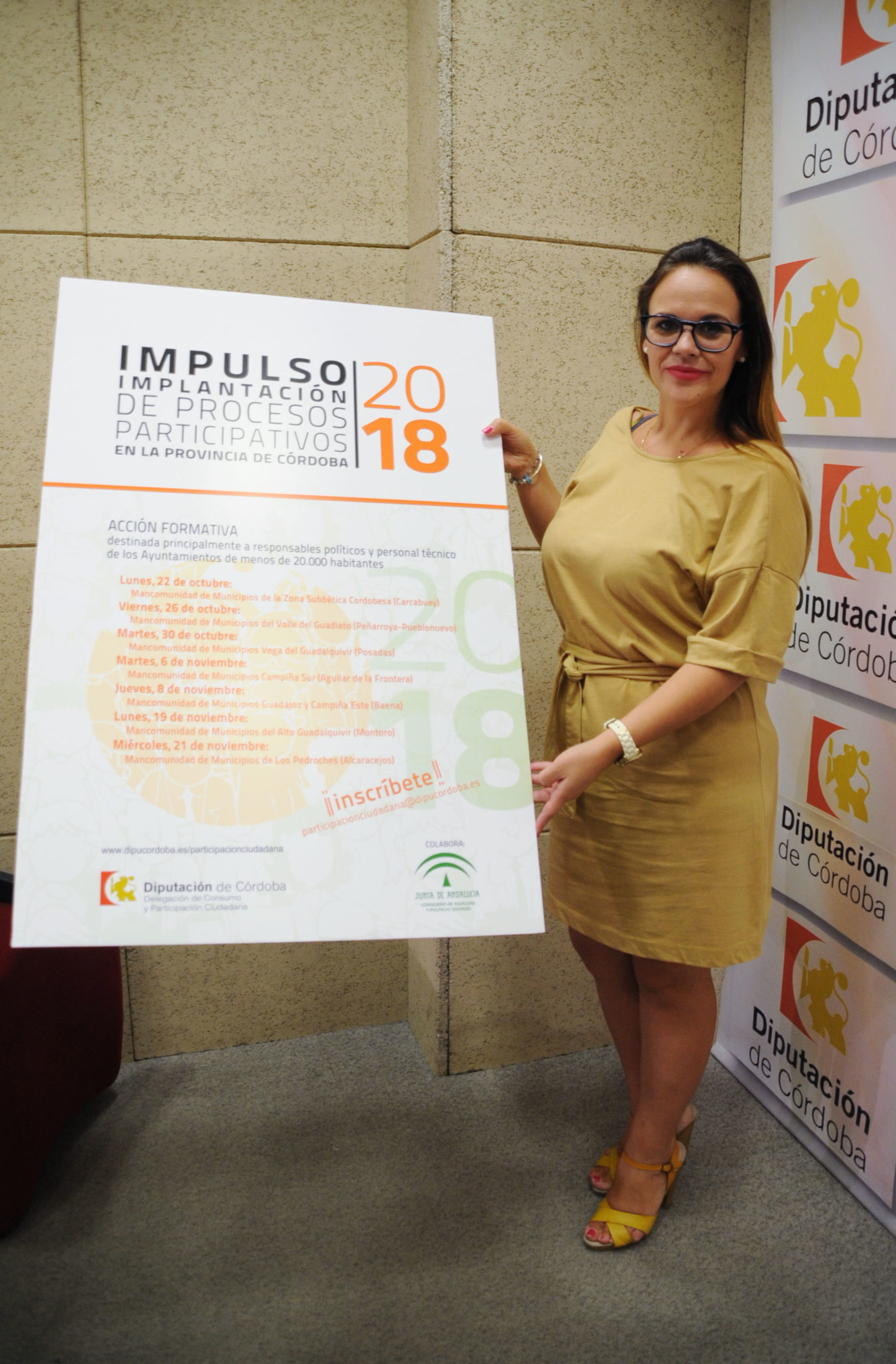 La Diputación pone en marcha un programa para impulsar la participación ciudadana en la provincia de Córdoba.
