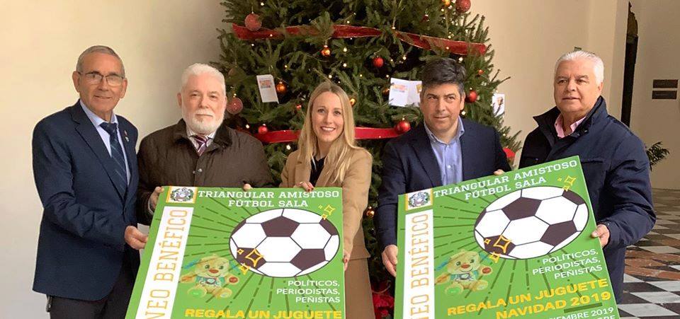 Triangular benéfico de fútbol sala «Regala un juguete Navidad 2019»